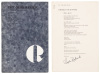&ldquo;Little Poem&rdquo; [and] &ldquo;Crime and Punishment&rdquo; - offprint from The Ohio Review, Vol. XIV, No. 2