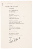 &ldquo;Little Poem&rdquo; [and] &ldquo;Crime and Punishment&rdquo; - offprint from The Ohio Review, Vol. XIV, No. 2 - 3