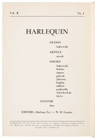 Harlequin Vol. 2, No. 1
