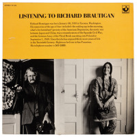 Listening to Richard Brautigan