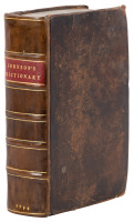 A Dictionary of the English Language: in which the Words are Deduced from their Originals, Explained in their Different Meanings, and Authorized by the Names of the Writers in Whose Works they are Found. Abstracted from the Folio Edition