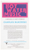 Eight Black Sparrow Press broadside announcements for works by Bukowski - 7