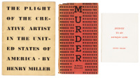 Three small volumes by Henry Miller