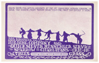 Big Brother and the Holding Company and The Quicksilver Messenger Service with the Sparrow and the Charlatans at the Mt. Tamalpias Outdoor Theater