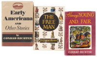 Three First Editions by Conrad Richter