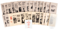 Thirty volumes from the Beat Scene Press Pocket Book Series