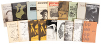 Large selection of literary journals with Charles Bukowski appearances, 1970s