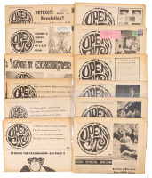 Early run of Open City - twelve issues
