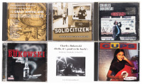Collection of Charles Bukowski CDs