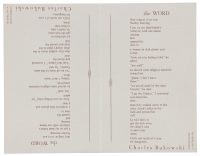 The Word - two copies on an uncut sheet