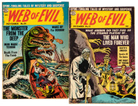 WEB OF EVIL Nos. 20 and 21 * Lot of Two Comic Books