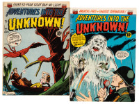 ADVENTURES INTO THE UNKNOWN Nos. 17 and 40 * Lot of Two Comic Books