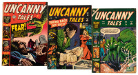 UNCANNY TALES Nos. 5, 8 and 9 * Lot of Three Comic Books