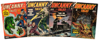 UNCANNY TALES Nos. 20, 21, 23 and 27 * Lot of Four Comic Books