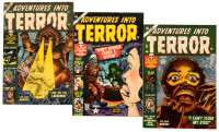 ADVENTURES INTO TERROR Nos. 20, 21 and 22 * Lot of Three Comic Books