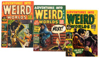 ADVENTURES INTO WEIRD WORLDS Nos. 9, 10 and 16 * Lot of Three Comic Books