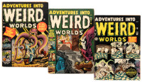 ADVENTURES INTO WEIRD WORLDS Nos. 3, 5 and 8 * Lot of Three Comics Books