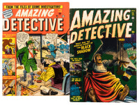 AMAZING DETECTIVE Nos. 9 and 11 * Lot of Two Comic Books
