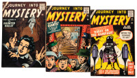 JOURNEY INTO MYSTERY Nos. 44, 49 and 51 * Lot of Three Comic Books