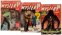 JOURNEY INTO MYSTERY Nos. 28, 30 and 36 * Lot of Three Comic Books