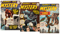 JOURNEY INTO MYSTERY Nos. 53, 54 and 55 * Lot of Three Comic Books