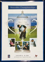Suppressed poster for the Mercedes Championships Poster, 2001