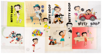 Lot of BETTY BOOP Production Cels and Drawings