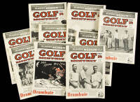 Approximately 95 issues of Golf Monthly Magazine