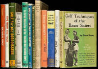 25 golf titles by authors such as Cotton, Snead, and Hogan