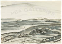Nine Sumi Ink Paintings of the Northern California Coast and Waterways