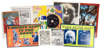 Ten counterculture posters, silkscreens and prints.
