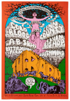 Poster for May 30-31 and June 6-7, 1969 concerts at The Barn