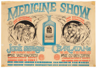 Medicine Show Jook Savages Charlatans Concert Poster