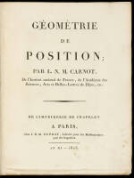 G&eacute;om&eacute;trie de Position