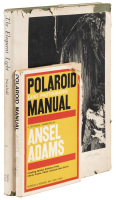 Two books inscribed by Ansel Adams to his Polaroid liaison Meroë Morse