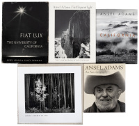 Five volumes by Ansel Adams