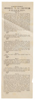 Sample ballot for Indiana election to amend the State Constitution to legalize Black suffrage