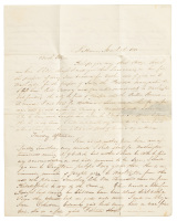 Letter from a young Massachusetts man after attending the Inauguration of President William Henry Harrison