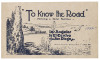 "To Know the Road": Motoring & Hotel Facilities. Los Angeles to El Centro via San Diego (wrapper title)