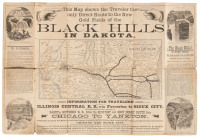Map of the Dakota Southern Railroad and Connections