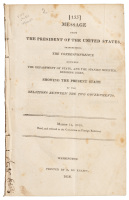 Message from the President of the United States, transmitting the correspondence between the Department of State, and the Spanish minister, residing here, showing the present state of the relations between the two governments, March 14, 1818