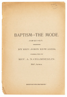 Baptism -The Mode