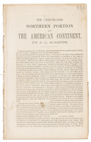 The Undeveloped Northern Portion of the American Continent. A Lecture Delivered in the Course Before Bell's Commercial College, February, 1856