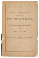 Compilation of Notes and Memoranda Bearing Upon the Use of Human Ordure and Human Urine in Rites of a Religious or Semi-Religious Character Among Various Nations