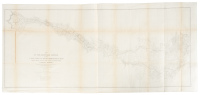 Map of the Mountain Section of the Ft. Walla Walla & Ft. Benton Military Wagon Road from Coeur d'Alene Lake to the Dearborn River Washington Territory...