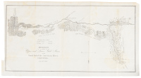 Positions of the Upper and Lower Gold Mines on the South Fork of the American River, California. July 20, 1848