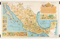 Pictorial Map of Mexico