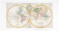 A Map of the World Corrected from the Observations Communicated to the Royal Societys of London and Paris