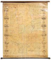 Map of Windham County, Connecticut. From Actual Surveys b y E.P. Gerrish, W.C. Eaton & D.S. & H.C. Osborn