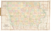 A Township Map of the State of Iowa